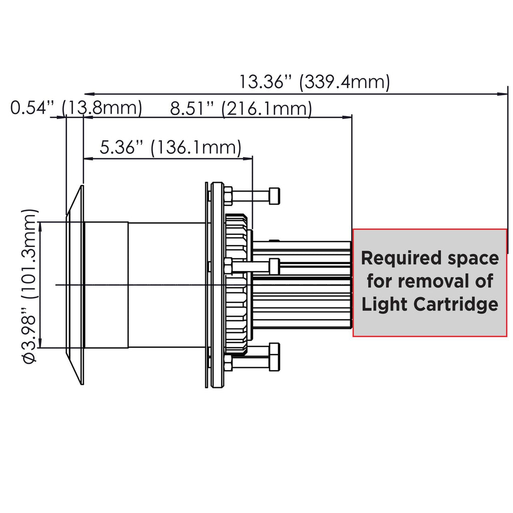 Ocean LED - Pro Series Colours XFM HD GEN2 Underwater Light - 110-240V, 11400lm (001-500747)