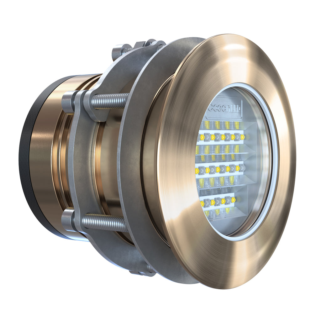 Ocean LED - Explore XFM E6 Single Color Underwater Light - Aluminium Bronze, IP69K
