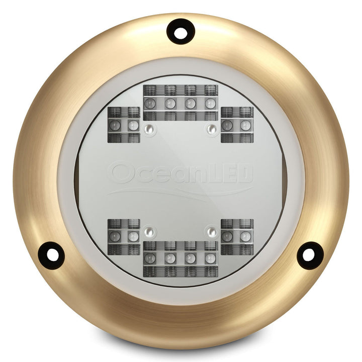 Ocean LED - SPORT S3124s Underwater Light - Midnight Blue / Ultra White, 5600Lm, 9-32V (012103BW)