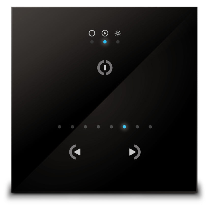 Ocean LED - OceanDMX TP Touch Panel Controller - Touch Sensitive Buttons, Up to 24 Scenes