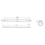 Plash - LED Bar Light - IP67, 12V, Low Profile, RGBW, 20W, 1.6A
