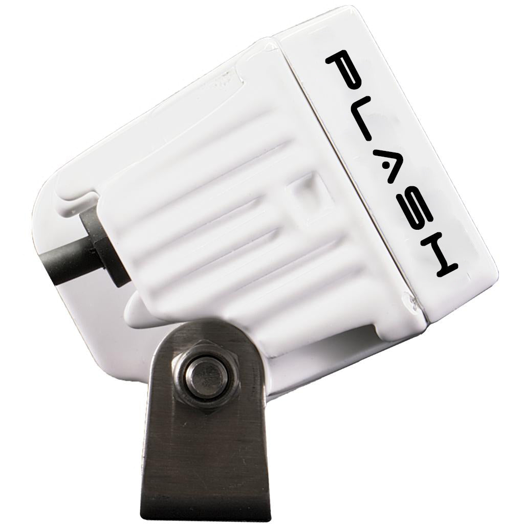 Plash - Low Profile LED Spreader Light - 120° Scene Flood, White, 20W, IP69K, 9-36V, 1.6A, 2600lm (20-LP-SC-WHT)