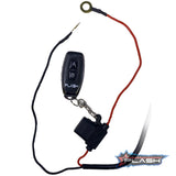 Plash - Waterproof Switch - with Key Fob Remote, 25A, 12-24V, IP68 (WH-WP-RS)