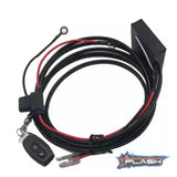 Plash - Waterproof Switch - with Key Fob Remote, 25A, 12-24V, IP68 (WH-WP-RS)
