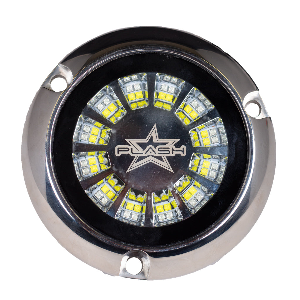 Plash - EPIK Underwater Transom Light - 51.6W, 12V, 51.6W