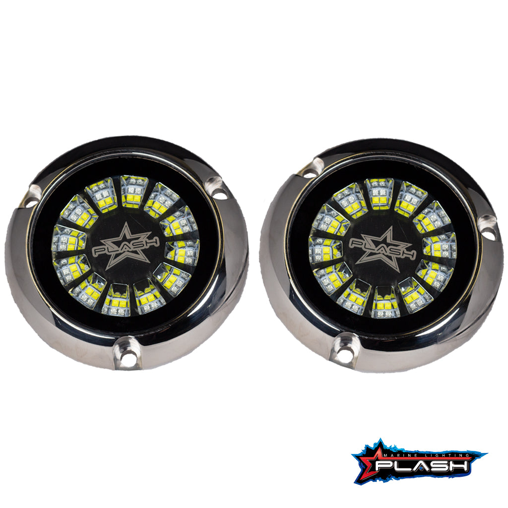 Plash - EPIK Underwater Transom Light - 51.6W, 12V, 51.6W
