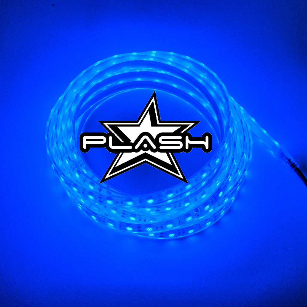 Plash - Waterproof Flexible Light Strip - IP68, 12V, Blue, 2ft (FLS-BL-68-2FT)