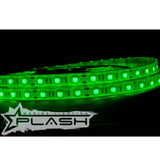 Plash - Waterproof Flexible Light Strip - IP68, 12V, Green, 2ft (FLS-GR-68-2FT)