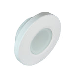 Lumitec Orbit LED Down Light, White Housing, White/Red Light, Dimmable, 10-30V DC, IP67
