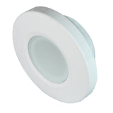 Lumitec Orbit LED Down Light, White Housing, White/Red Light, Dimmable, 10-30V DC, IP67