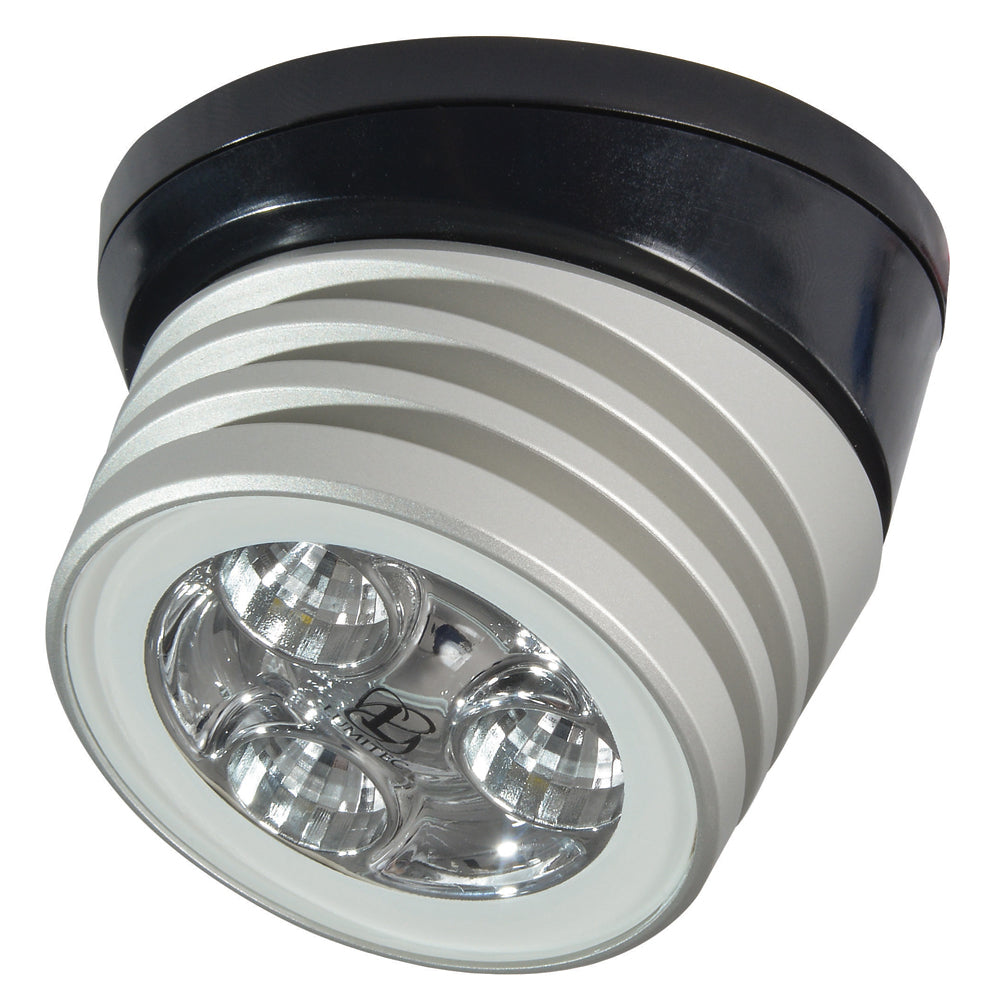 Lumitec Zephyr LED Spreader/Deck Light, 10-30V DC, 1000+ Lumens, 16W, 5000K, Third-Party Dimmer Compatible