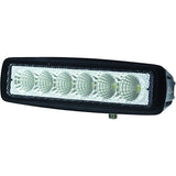 Hella Marine ValueFit Mini 6-LED Flood Light Bar, 10-30V, 18W, Bracket Mount