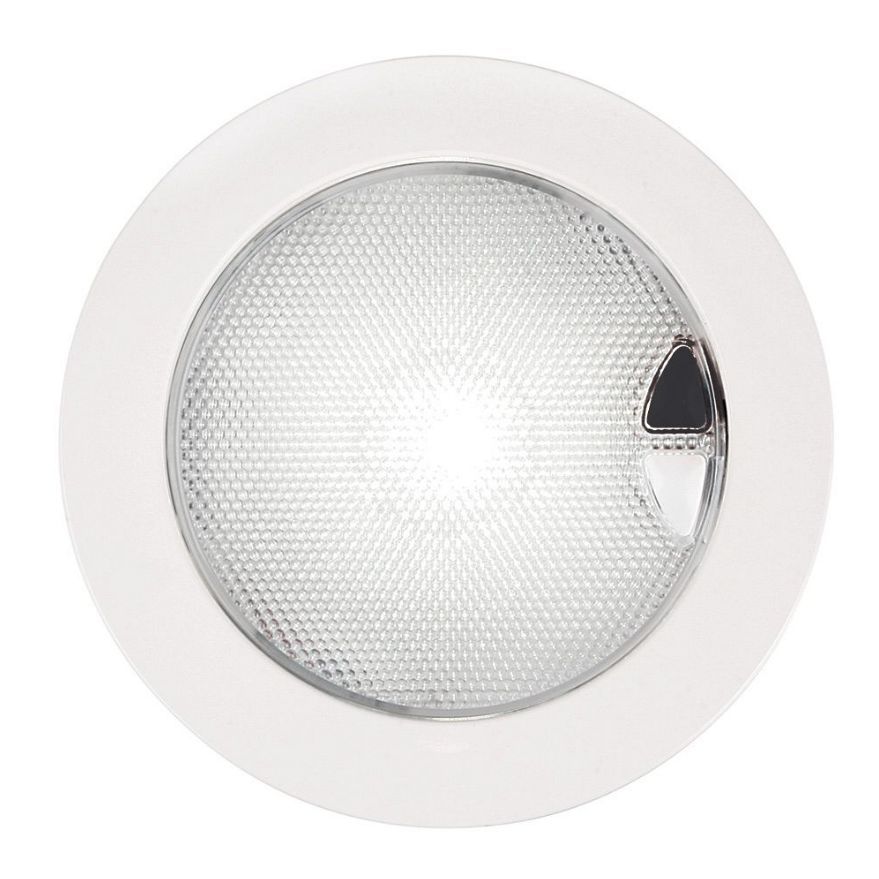 Hella Marine EuroLED 150 Touch Downlight, Warm White/Red, 9-33V, Completely Sealed, Dimmable, 124mm Cutout