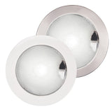 Hella Marine EuroLED 150 Touch Downlight, Warm White/Red, 9-33V, Completely Sealed, Dimmable, 124mm Cutout