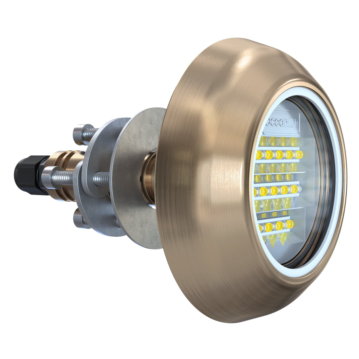 Ocean LED - Explore E6 TH Underwater Light - Bronze Aluminium, IP69K
