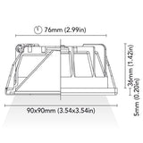 BCM - Miami 90 Downlight - 6W, 3000K Warm White, 8-32V, IP66, 260Lm