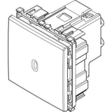 Vimar Arké Axial 2-Way Switch, 1P, 16AX, 250V, 2 Modules
