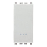 Vimar Eikon Reversing Switch, 1P 16AX 250V, IP40, Lightable, Replaceable Button