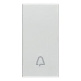 Vimar Eikon 20021 Interchangeable 1-Module Rocker Button Cover, Lightable, IP40