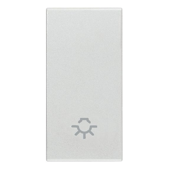 Vimar Eikon 20021 Interchangeable 1-Module Rocker Button Cover, Lightable, IP40