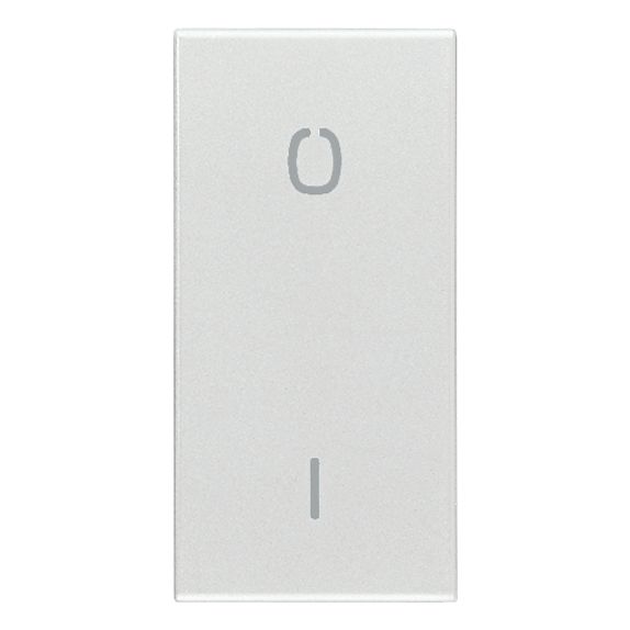 Vimar Eikon 20021 Interchangeable 1-Module Rocker Button Cover, Lightable, IP40