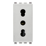 Vimar Eikon Socket Outlet, Italian Standard P17/11, 2P+E, 16A, 250V