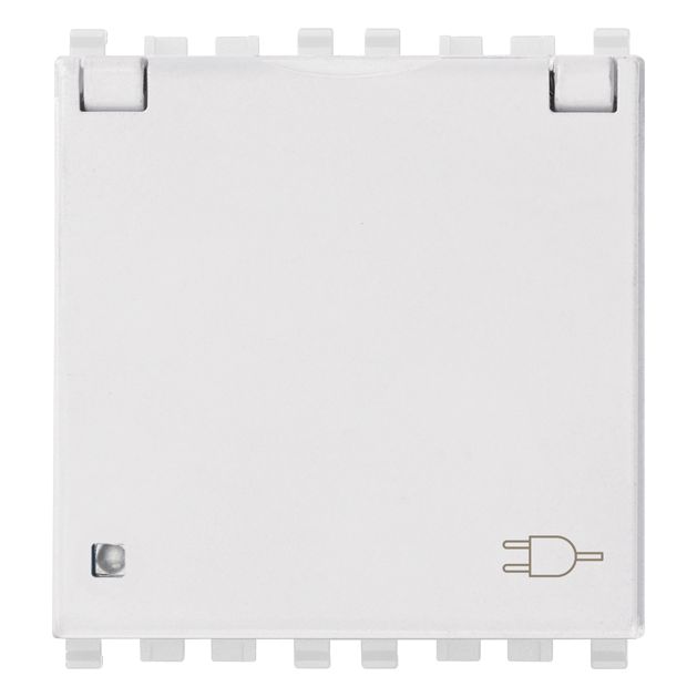Vimar Eikon SICURY Schuko Socket Outlet, 2P+E, 16A 250V, 2M, IP20