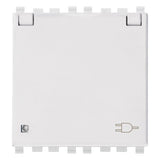 Vimar Eikon SICURY Schuko Socket Outlet, 2P+E, 16A 250V, 2M, IP20