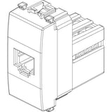 Vimar Eikon RJ12 Phone Jack, 6-Position 6-Conductor, Screw Terminals
