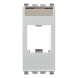 Vimar Eikon MINI-COM Panduit Adaptor, 22.3 x 49 x 20.5 mm, Label Space