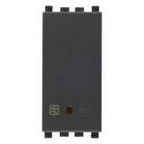 Vimar Eikon 2-Switch Bus System Interface, For Traditional Switches, IP40, Flush Mount, 1M