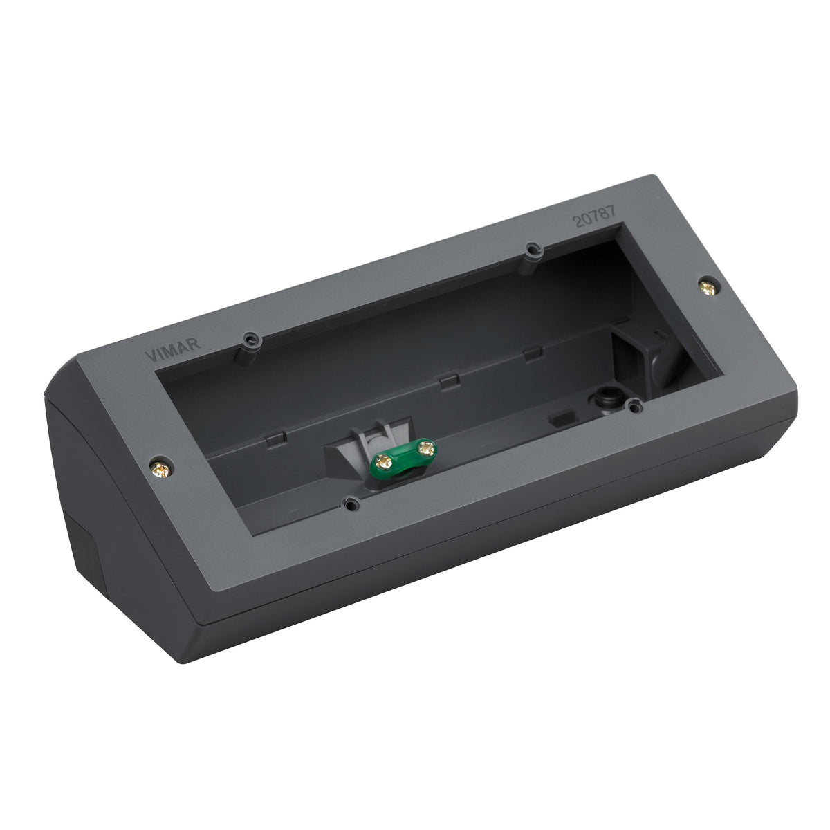 Vimar Eikon Table Mounting Box, 7-Module, Horizontal, IP20