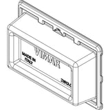 Vimar Eikon Mounting Frame and Protection Cover, 3-Module