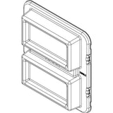 Vimar Eikon Mounting Frame and Protection Cover, 8 (4+4)-Module