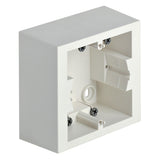 Vimar 09971 Surface Mounting Box, For Idea/Eikon/Plana, 1-2M, 43.5 mm Deep