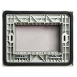 Vimar Idea/8000 IP55 Cover, 3-Module, 3 Adaptors Included