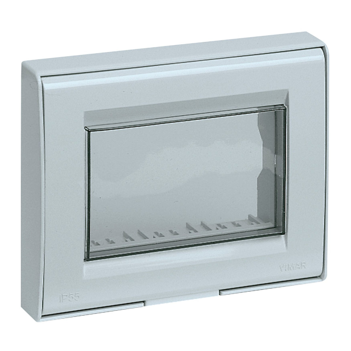 Vimar Idea/8000 IP55 Cover, 3-Module, 3 Adaptors Included