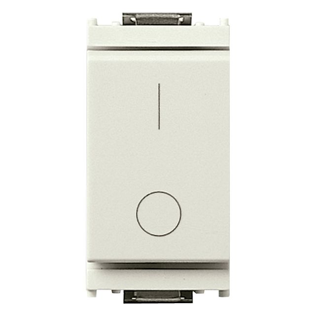 Vimar Idea 2P 1-Way Switch, 16AX, 250V, IP40, Screw Terminal