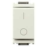 Vimar Idea 2P 1-Way Switch, 16AX, 250V, IP40, Screw Terminal
