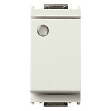 Vimar Idea 2-Way Rocker Switch, 1P 16 AX 250 V, IP40, Luminous