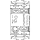 Vimar Idea 2-Way Rocker Switch, 1P 16 AX 250 V, IP40, Luminous