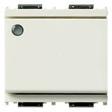 Vimar Idea 2-Way Rocker Switch, 1P 16 AX 250 V, IP40, Luminous