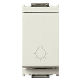 Vimar Idea Push Button, 1P NO, 10A, 250V, IP40, Light Symbol
