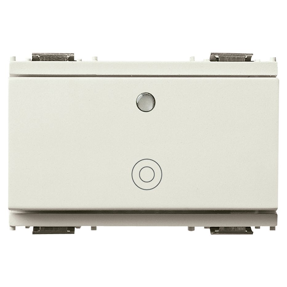 Vimar Idea Push Button, For Signalling Unit, 1P NO, 10A 250V, Luminous, General Symbol