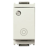 Vimar Idea Push Button, For Signalling Unit, 1P NO, 10A 250V, Luminous, General Symbol