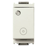 Vimar Idea Single Push Button, 1P NC, 10A 250V, Luminous, IP40