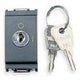 Vimar Idea Key-Operated Push Button, 2P NO, 16A, 250V, IP40v