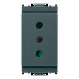 Vimar Idea SICURY Socket Outlet, Italian Standard P11, 2P+E, 10A 250V, IP20