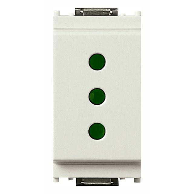 Vimar Idea SICURY Socket Outlet, Italian Standard P11, 2P+E, 10A 250V, IP20