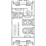 Vimar Idea SICURY Socket Outlet, Italian Standard P11, 2P+E, 10A 250V, IP20